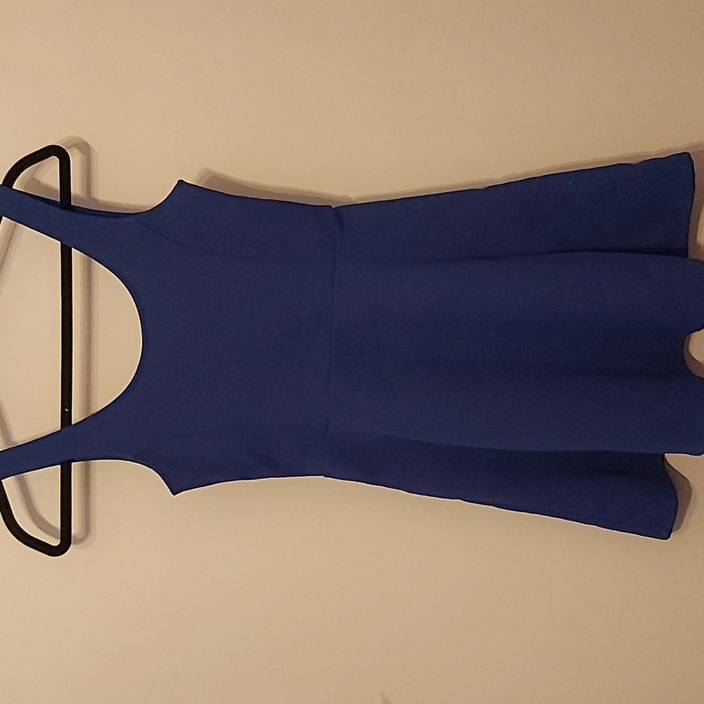 Royal blue, H & M dress, size 4